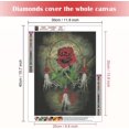 thumbnail image 3 of Pintura de diamante 5D CHAO para decoración de interiores paisaje 30 x 40 cm, 3 of 5