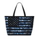 thumbnail image 2 of Fotbe Navy Camouflage American Flag Bolsa de Viaje para Playa - Resistente al Agua, Bolsa Tote de Gran Capacidad y Ligera con 7 Bolsillos para Mujeres y Hombres, 2 of 7