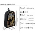 thumbnail image 2 of Mochila de Dinosaurio JeremySport para la Escuela, 2 of 3