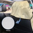 thumbnail image 3 of ZUXONGSY Car Seat Cover Towel Butterfly Floral Print Cars Seat Towel Covers Absorbent Auto Front Seat Covers for After Gym Workout, Running, Beach Sports, 3 of 8
