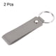 thumbnail image 3 of Llave de anillo en círculo de Uxcell, adorno de PU, soporte de llaves, lanyard, llavero de cuero, paquete de 2, 3 of 5