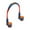 B, variant on Summer Saving Clearance Small Fans New Contrast Color Hanging Fan USB Charging Portable High Speed Turbo Fan Double Head Desktop Fan