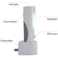 thumbnail image 2 of 4-in-1 Motion Sensor Wall Night Light, Power Failure LED Light, Emergency Flashlights, Rechargeable Torch, Perfect for Power Outages and Hurricanes, Bright White 2-Pack, 2 of 5