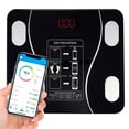 thumbnail image 2 of Báscula de baño digital inteligente con Bluetooth, peso y grasa, IMC, 2 of 5