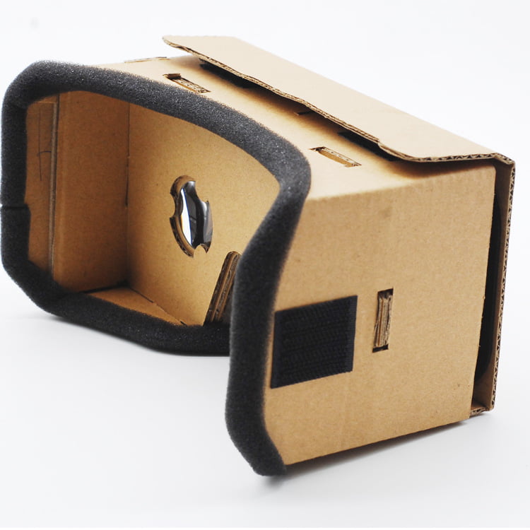 nedadgående teater Vugge Virtual Reality Glasses Google Cardboard 3D Glasses VR Box Movies for Smart  Phones - Walmart.com