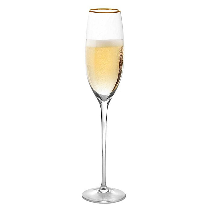 Olivia Oliver Madison Gold Champagne Flutes Set Of 4 Walmart Com Walmart Com