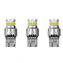 3X T20 7440 W21W LED Canbus Reverse Lights W21/5W 7443 LED Bulb Brake Turn Signal Lights 6500K Super Bright Tail Lamp