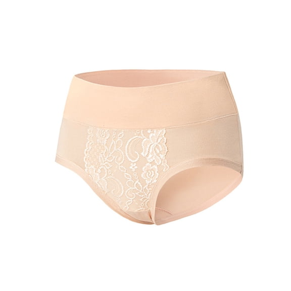 Liuchenyi Panties Womens Cotton Underwear Lace High Waist Comfort Fit Cotton Underwear
