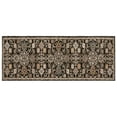 thumbnail image 2 of Oriental Weavers Andorra Area Rug 2396B Casual Brown Geometric Achromatic 2' 3" x 8' Rectangle, 2 of 4
