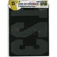 thumbnail image 2 of Dritz Iron-On Numbers Soft Flock - 8" Athletic-Black, 2 of 2