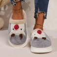 Fukaraa Women Comfortable Cartoon Slippers for Winter 2024 Trendy