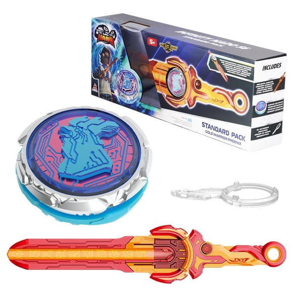 Peonza giratoria Infinity Nado Gold Warrior Phoenix con lanzador