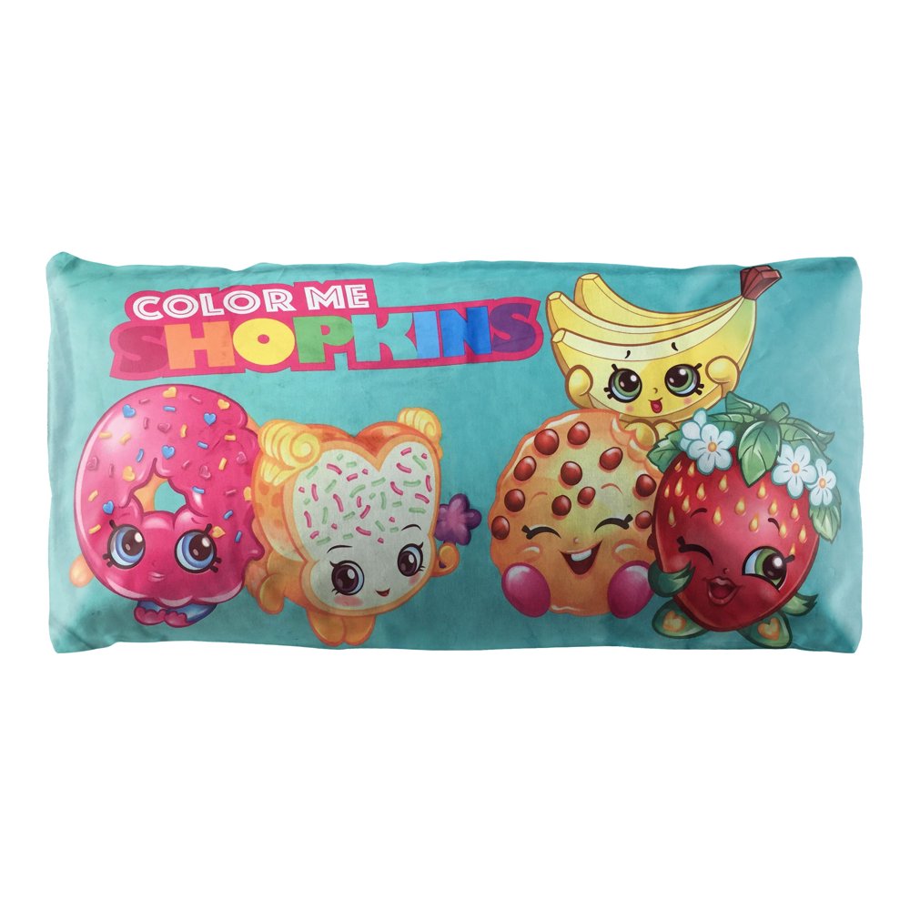 Shopkins 18" x 36" Body Pillow