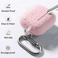 thumbnail image 3 of Comvin For AirPods 4 Case Cover 2024 for Women Men, Leopard, Silicone, Pink, 3 of 6