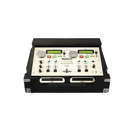 Odyssey Cases CNMCM1 New Black Carpeted Cd Mix DJ Numark Case W/ Detachable