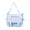 Light Blue, variant on Large Capacity Messenger Bag Crossbody Shoulder Bag For Commuting Travel Daily Work Office