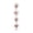 B, variant on Chain Wind Chimes for Outdoor Garden Hanging Decor,Metal Leaf Rain Chain Wind Chime with Flower Cups for Gutters Wall Art,Unique Garden Gift for Mom Grandma Women Her Sister