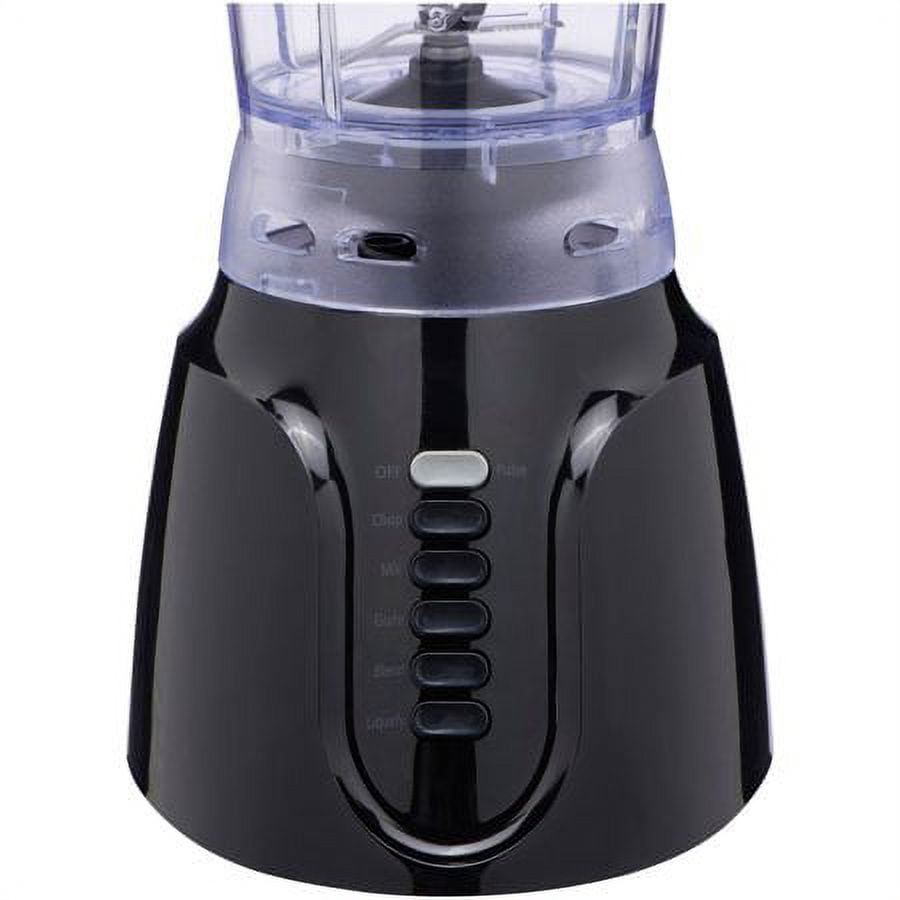 Mainstays 6 Speed Blender Black