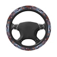 thumbnail image 5 of Cauagu Underwater Lazy Turtle Print Car Steering Wheel Cover - Universal Car Accessory for Diverse Cars for Steering Wheel with a Diameter of 14.5"-15", 5 of 7