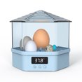 thumbnail image 5 of Mini incubadora de 5 huevos para incubar huevos de pollo con control automático de humedad Máquina profesional digital para incubar aves de corral para incubar pollos (220 V), 5 of 5