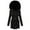 Black, variant on LOVZFMLL Jackets for Women's Puffer Jacket Long Sleeve Buttons Quilted Down Coat Winter With Pockets