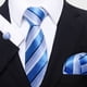thumbnail image 1 of Conjunto de combinación de corbata y gemelos para hombre, estilo formal, de negocios, de noche, a la moda, 1 of 6