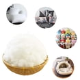 thumbnail image 3 of Relleno de fibra de poliéster, 1 kg, para peluches y almohadas, 3 of 7