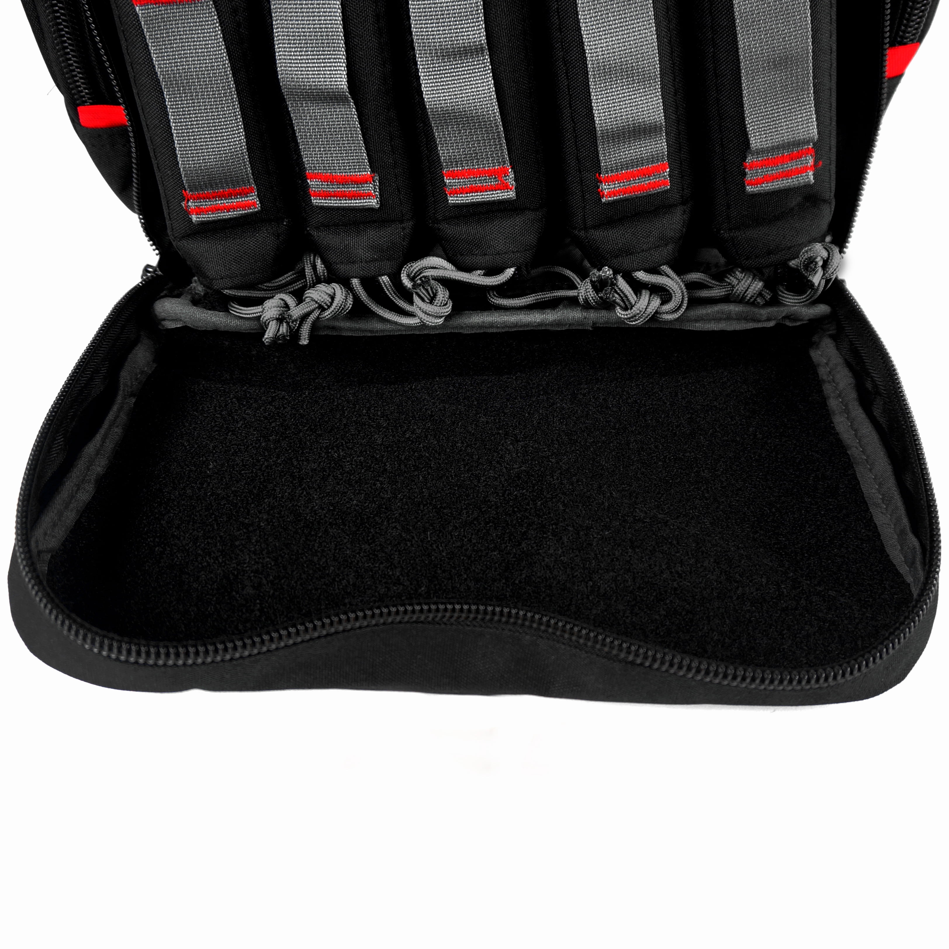 K-Cliffs Heavy Duty Lockable Patriot Backpack in Black