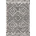 thumbnail image 3 of JONATHAN Y MOH200C-4 Amir Moroccan Beni Souk Gray/Cream 4 ft. x 6 ft. Area Rug, 3 of 10