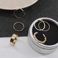 thumbnail image 4 of 6PCS Finger Knuckle Rings Unisex Decorative Joint Nail Rings Plain Band Rings, 4 of 10