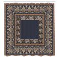 thumbnail image 2 of Ambesonne Greek Shower Curtain, Antique Grecian Meandros Art, 69"Wx84"L, Camel, 2 of 4