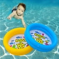 thumbnail image 2 of Inflatable 2 Ring  Ocean World Design Pvc Animal Printed Bottom For Baby Swimming Pool, 2 of 14