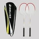 thumbnail image 2 of Juego de raquetas de bádminton de 2 piezas Equipo de bádminton Raqueta de bádminton para adultos y con bolsa Cola Raquetas de bádminton, 2 of 8