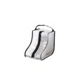 thumbnail image 1 of PVC Boot Storage Bag Portable Transparent Waterproof Moistureproof Protective Lifting Handle Shoe Organizer Accessories Black Short, 1 of 8
