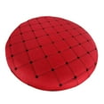 thumbnail image 5 of Grid Round Seat Cushion Sleeves Breathable Bar Stool Covers Slipcovers , -35cm, 5 of 5