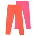 thumbnail image 1 of QIPOPIQ Pantalon Legging Uni pour Filles, Lot de 2, Liquidation, 1 of 2