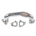 thumbnail image 5 of GELUOXI Heavy Duty Driver Side Exhaust Up Pipe for GMC Sierra Chevy Silverado 2500 3500 Duramax Diesel 6.6L 2001-2016 DP0127, 5 of 11