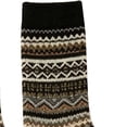 thumbnail image 3 of FAIOROI Socks for Women Vintage Fair Isle Crew Sock Warm Thick Winter Soft Cozy Printed, 3 of 6
