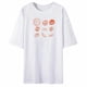 thumbnail image 2 of Camiseta para mujer, camiseta básica, trajes, regalo, camiseta informal de moda para mujer, camiseta de manga corta XL, 2 of 8