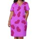 thumbnail image 3 of Vestido holgado con bolsillos y estampado de corazones rosas para San Valentín, vestido de fiesta de noche elegante de lujo para celebridades, vestido largo para mujer, 3 of 7