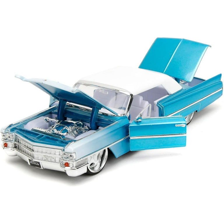 Pink Slips 1:24 1963 Cadillac Die-Cast Car, Toys for Kids
