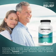 Tremanol – All Natural Essential Tremor Relief Supplement - يوفر إغاثة عشبية طويلة الأمد لتقليل وتهدئة الأيدي المهتزة والذراع والساق والهزات الصوتية