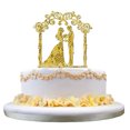 thumbnail image 4 of 3PCS Wedding Cake Topper Acrylic Couples Proposal Cake Pick Cake Decoration, 4 of 7