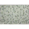 thumbnail image 2 of Addison Rugs Mayfield Premium Machine Washable Transitional Geometric Mint Rectangle Rug, 1'8" x 2'6", 2 of 6
