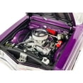 thumbnail image 4 of 1965 Chevrolet El Camino SS "Custom Cruiser" Purple Metallic w/White Graphics Ltd Ed to 678 pcs 1/18 Diecast Model Car by ACME, 4 of 4