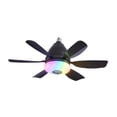 thumbnail image 2 of koolsoo Ceiling Fan Light with Remote Adjustable Speed Fan Light for Cafe Garage Bar black, 2 of 9
