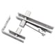 thumbnail image 2 of Bisagras de pivote de puerta oculta de rotación Bisagras de pivote de puerta oculta de rotación de 360 ​​grados de acero inoxidable para puerta de madera Puerta de gabinete ANGGREK Otros, 2 of 8