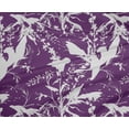 thumbnail image 4 of oneOone Polyester Lycra Purple Fabric Leaves Sewing Craft Projects Fabric Prints By Yard 56 Inch Wide, 4 of 4