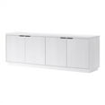 thumbnail image 6 of Mansfield Rectangular TV Stand for TV's up to 78" in White, 6 of 9