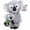 Koala With Baby 10", variant on Plush, Premium Stuffed Animal for Ages 1 and Up, Gray, 10”